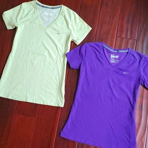 Nike Dri-fit t-shirts Medium slim fit set of 2